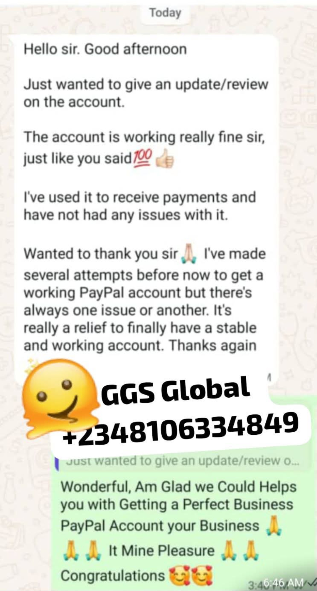 Client review — Verified Client Nigeria